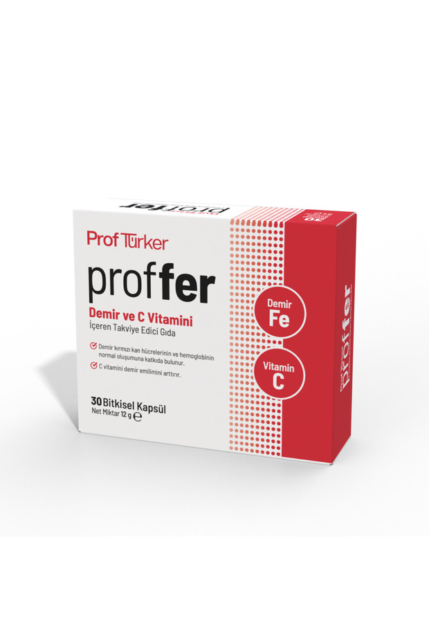Proffer - Demir ve C Vitamini İçeren Gıda Takviyesi - 1