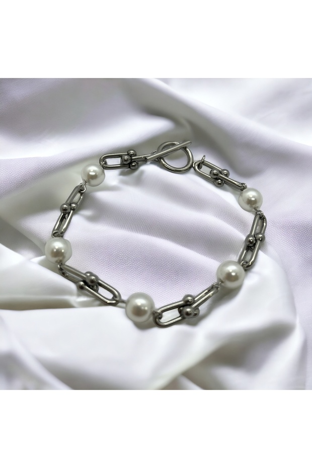 Tiffany Model İncili Bilezik