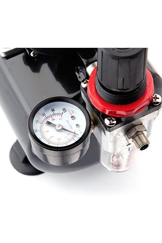 Profesyonel Airbrush Seti - Fengda FD-186K - Kompresör ve Tabanca - Başlangıç için Tam Set - 7