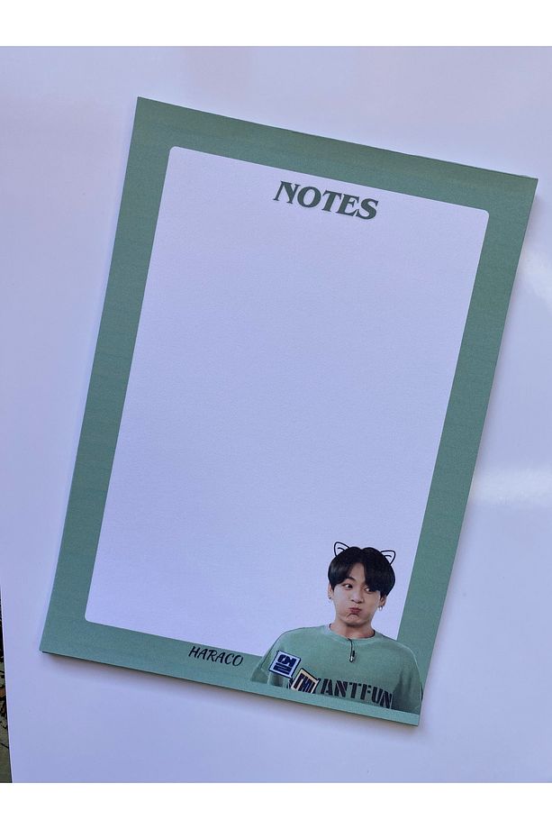 Bts Jungkook A5 Boyutunda Kpop Notepad - 1