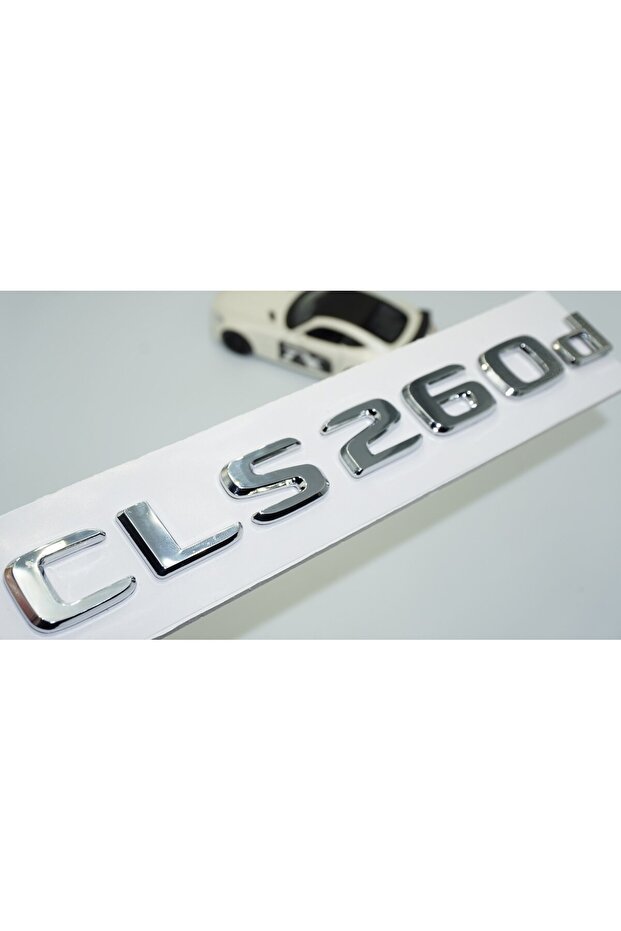 CLS260d كروم للأمتعة ABS 3M شعار حروف ثلاثي الأبعاد متوافق مع بنز