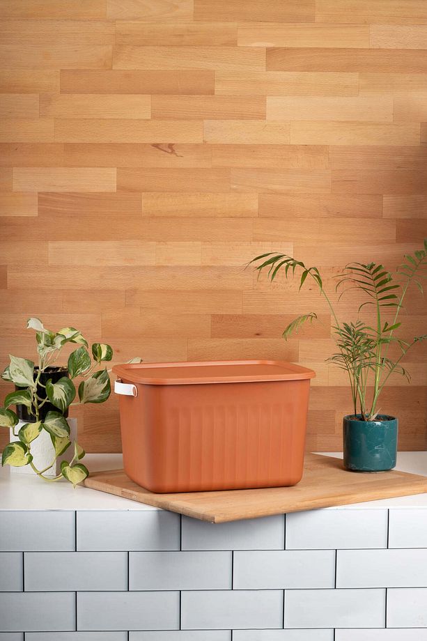 Boxy Çok Amaçlı Kutu 15LT Kiremit - 2
