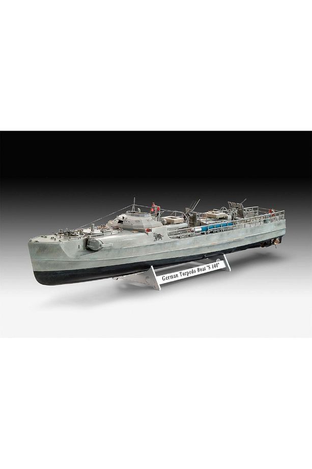 1:72 Ölçek Revell German Schnellboot S- Klass  Gemi Maketi - 1