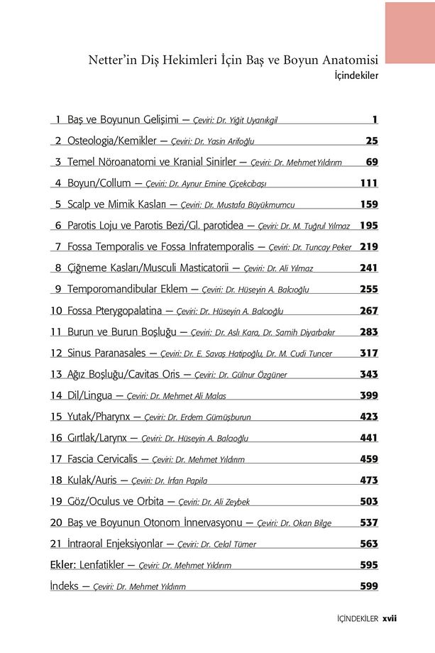 Netter'in Diş Hekimleri Için Baş Ve Boyun Anatomisi - 3
