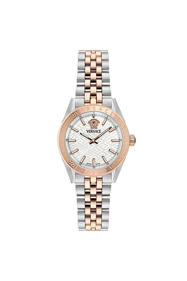 VE8I00624 Versace V-Code Lady Kol Saati - 2