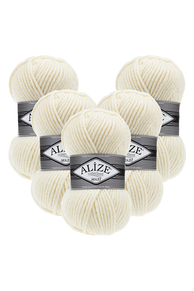 Superlana Maxi 5-Pack 01 Hand Knitting Yarn