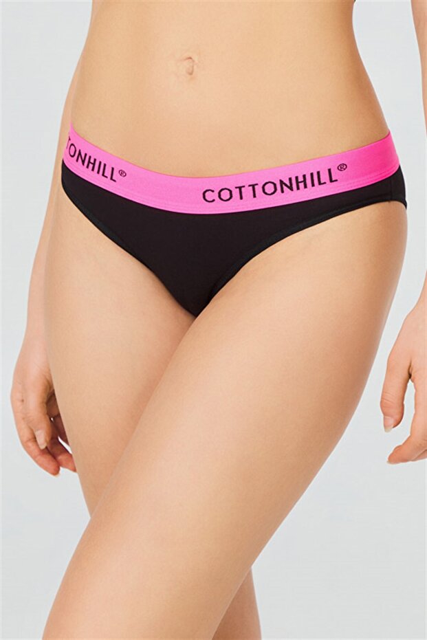 Pamuklu Basic Kadın Bikini Külot 3'lü Paket - 2 - 4