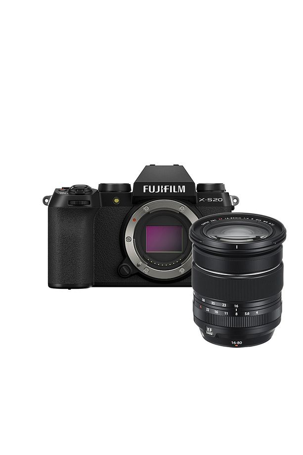 X-S20 Siyah + XF16-80mm Vlogger Hazır Kit - 2