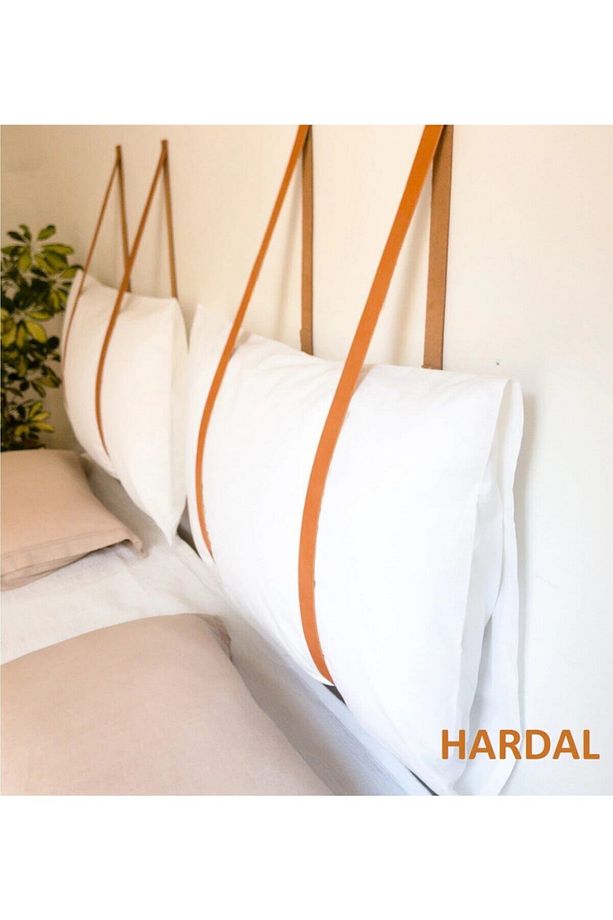 Hardal Modern Yastık Tutucu Ve Yatak Baza Başı Başlığı Lw-a2 Karyola Tek Ve Çift Kişilik Başlıkları - 1