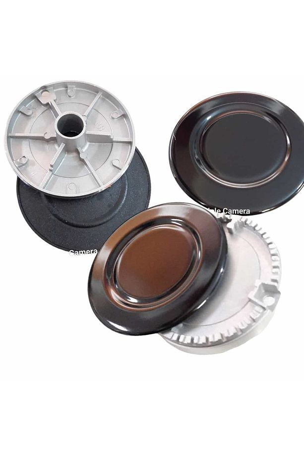 Set Üstü Ocak Ankastre Çakmaklı Tip Bek Ve Kapak Takımı 1 Göz 10cm  Tüm Markalara Uyumlu - 1