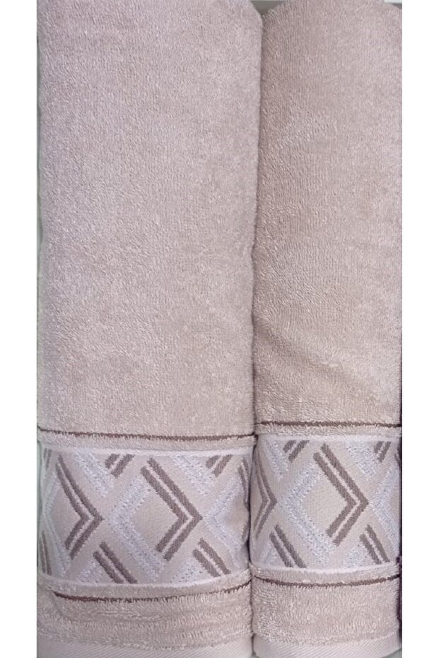 Fiore Line Bej Mürdüm Bambu Hamam Seti - 3