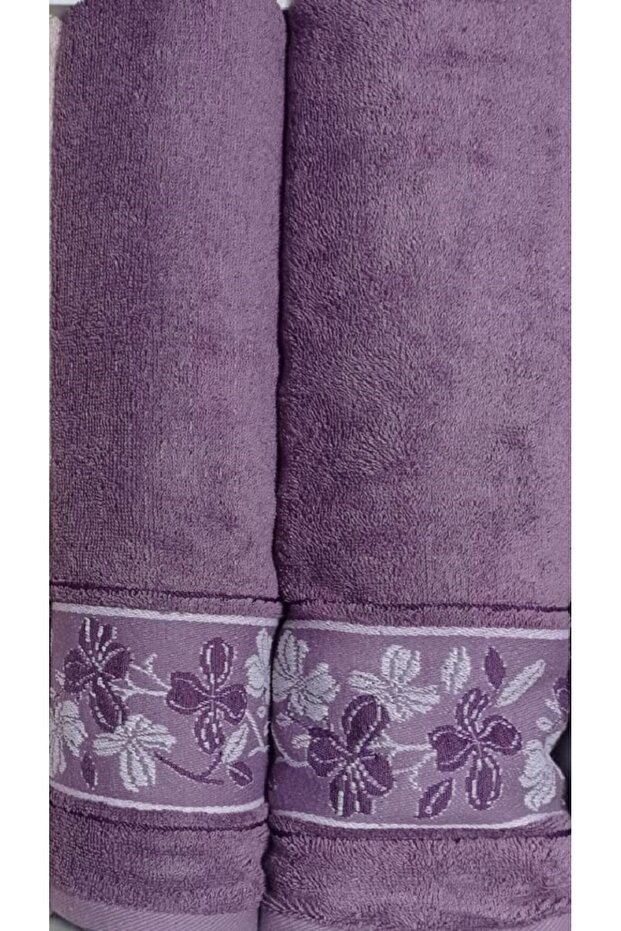 Fiore Line Bej Mürdüm Bambu Hamam Seti - 2