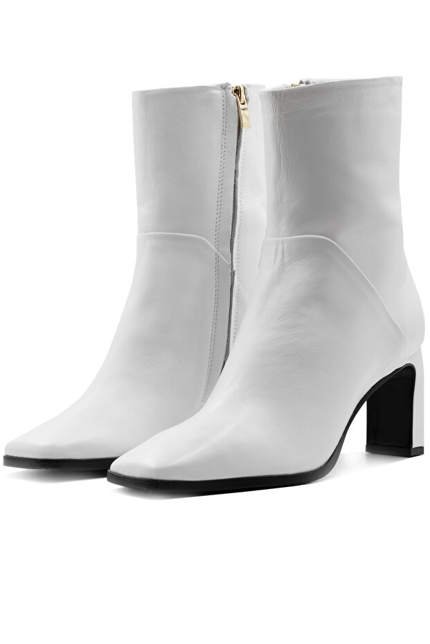 Leder Stiefelette - 4