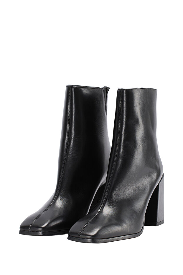 Leder Stiefelette - 5