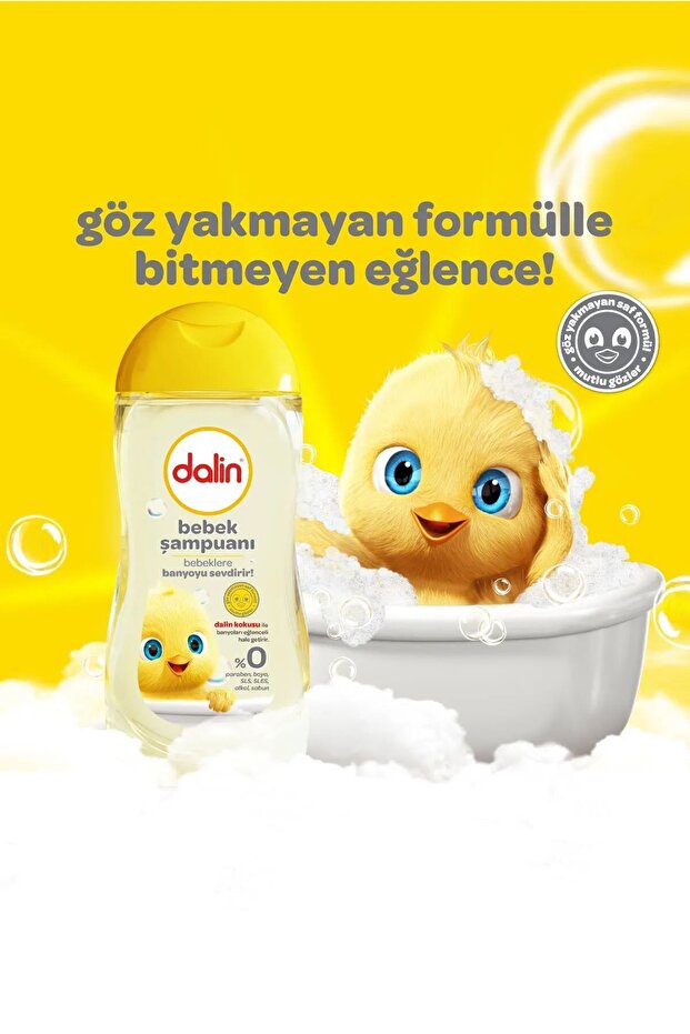 Klasik Şampuan 100 ml ve Dalin Kolay Tarama Spreyi 200 ml - 6