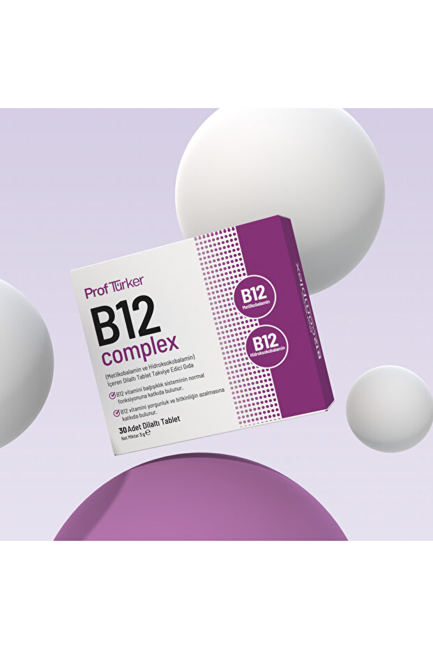 B12 Complex Dilaltı Tablet - 2