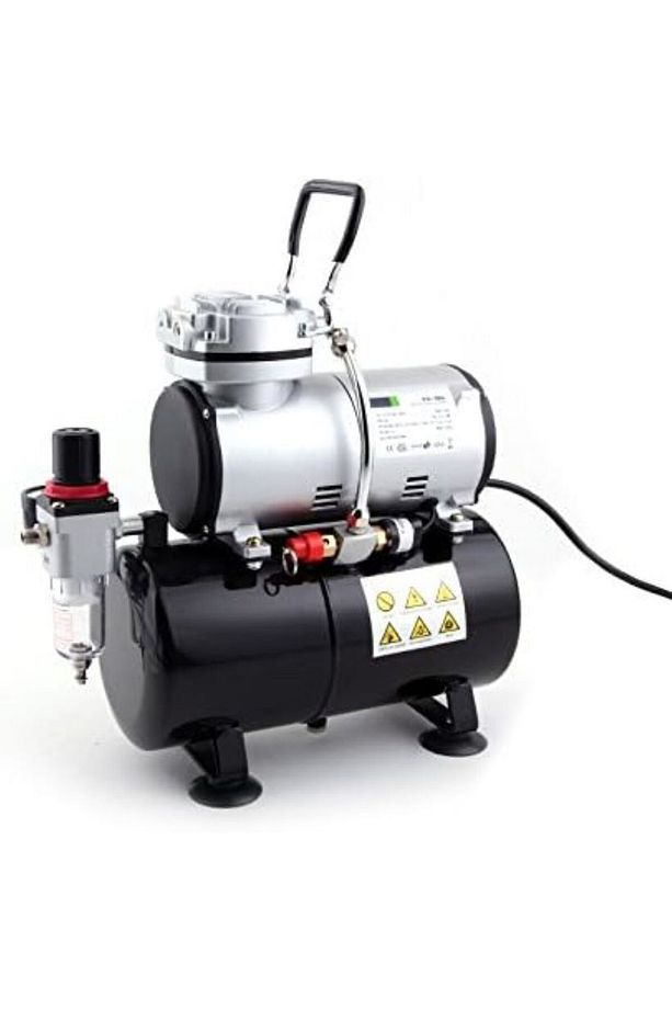 Profesyonel Airbrush Seti - Fengda FD-186K - Kompresör ve Tabanca - Başlangıç için Tam Set - 5
