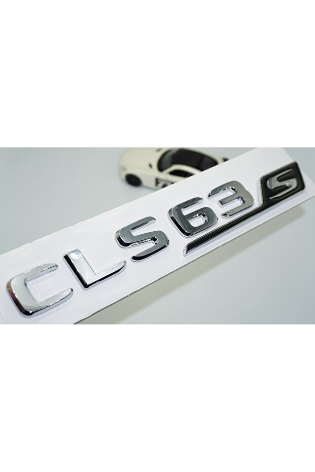 CLS63S الأمتعة كروم ABS 3M 3D حروف شعار متوافق مع بنز