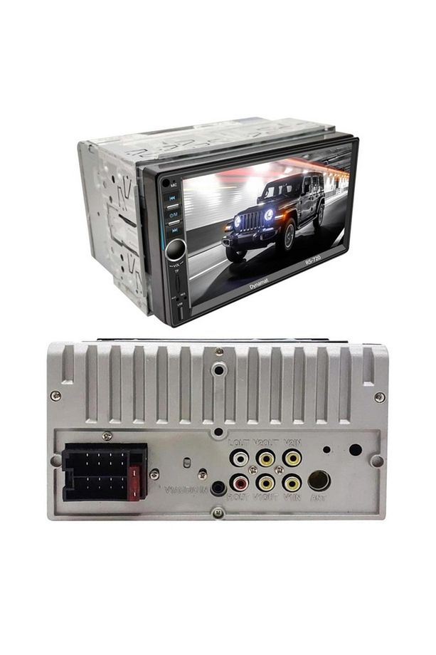 Double Teyp 7 I?nch 4x55w Mirrorlink Bt/usb/sd/aux/fm Dynamat Rs-720 - 2