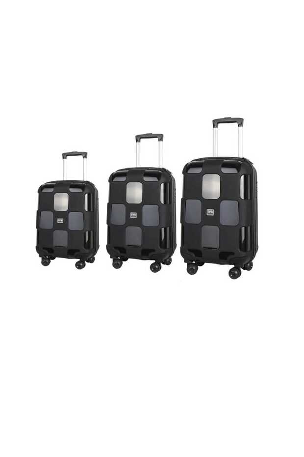 Unisex Premium 3'lü Pp Valiz Seti Ivs-valiz - 1