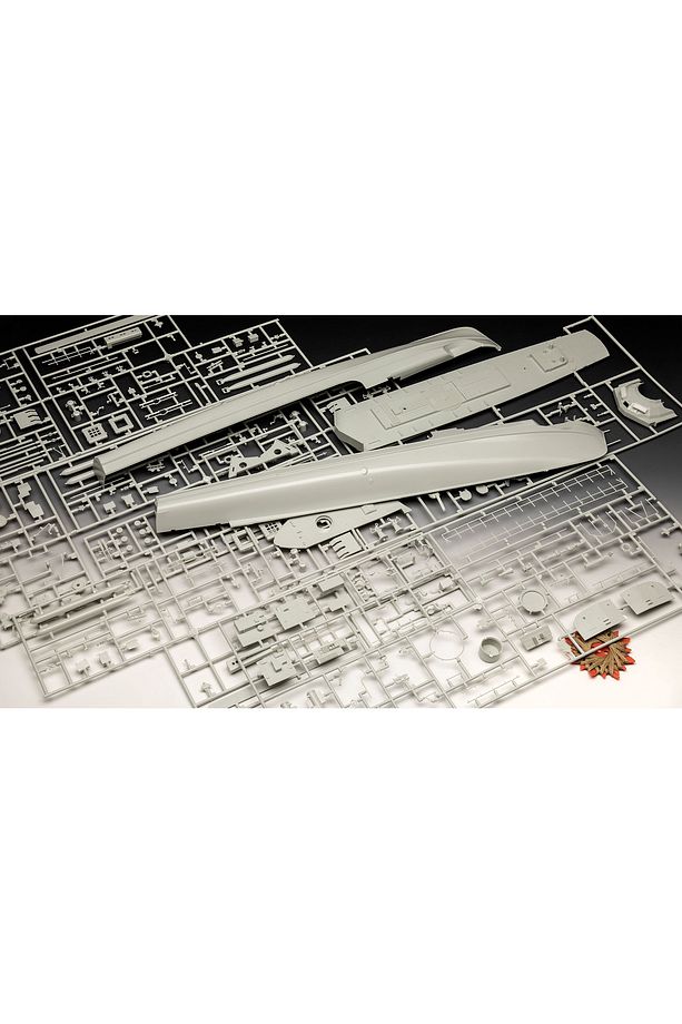 1:72 Ölçek Revell German Schnellboot S- Klass  Gemi Maketi - 2