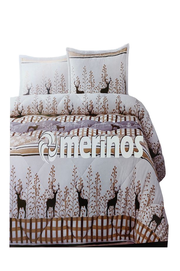 Comforter Yorgan Set Tek Kişilik Deer Bej - 1