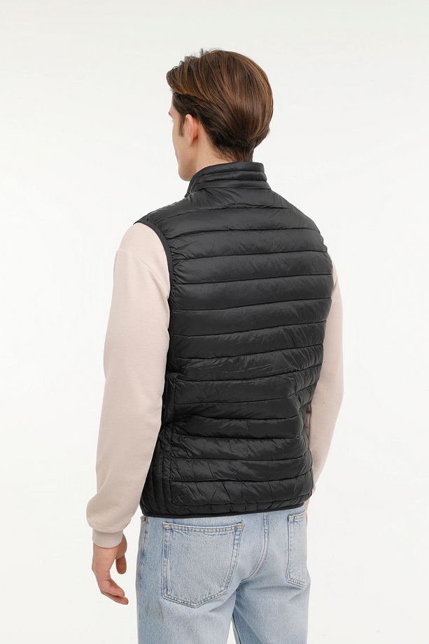 M-SN7 ANDRO VEST 2PR Siyah Erkek Yelek - 2