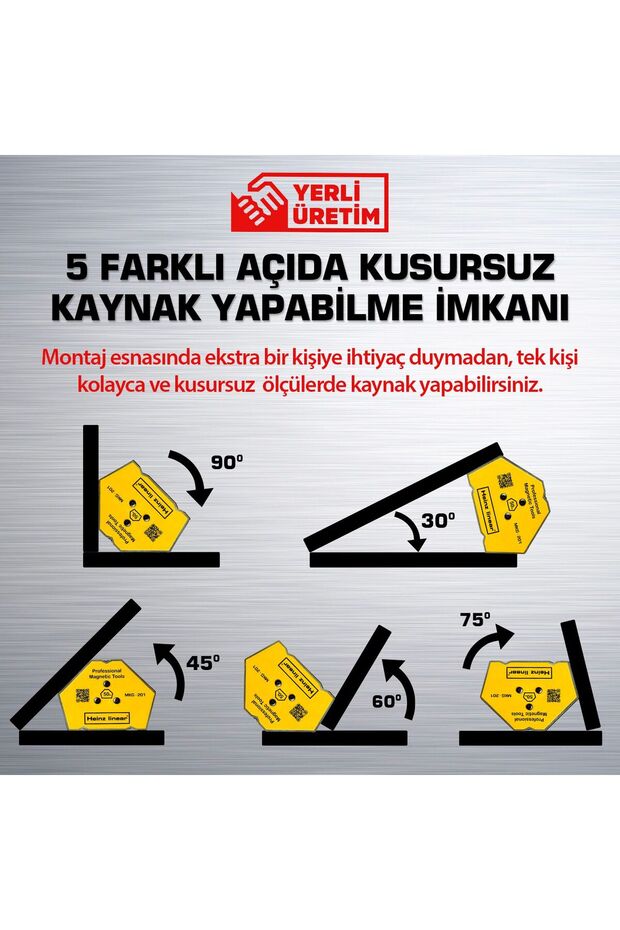 Heinz Linear Professional Manyetik Gönye (50LB) Yerli? Üreti?m - 4