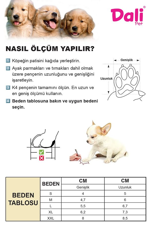 Köpek Ayakkabısı Yumuşak Kaydırmaz Su Geçirmez Taban Kapalı Ve Açık Yürüyüş, Koşu, Eğitim Ayakkabısı - 4