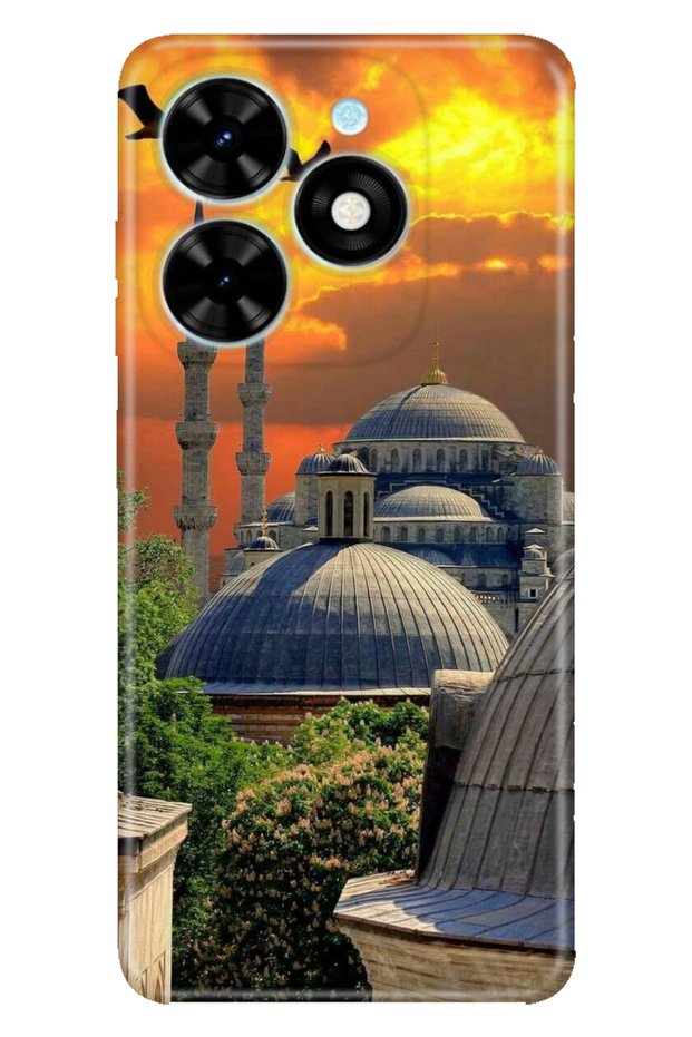 Spark 20 - Spark 20C Compatible Case Patterned Printed Silicone Redistanbul