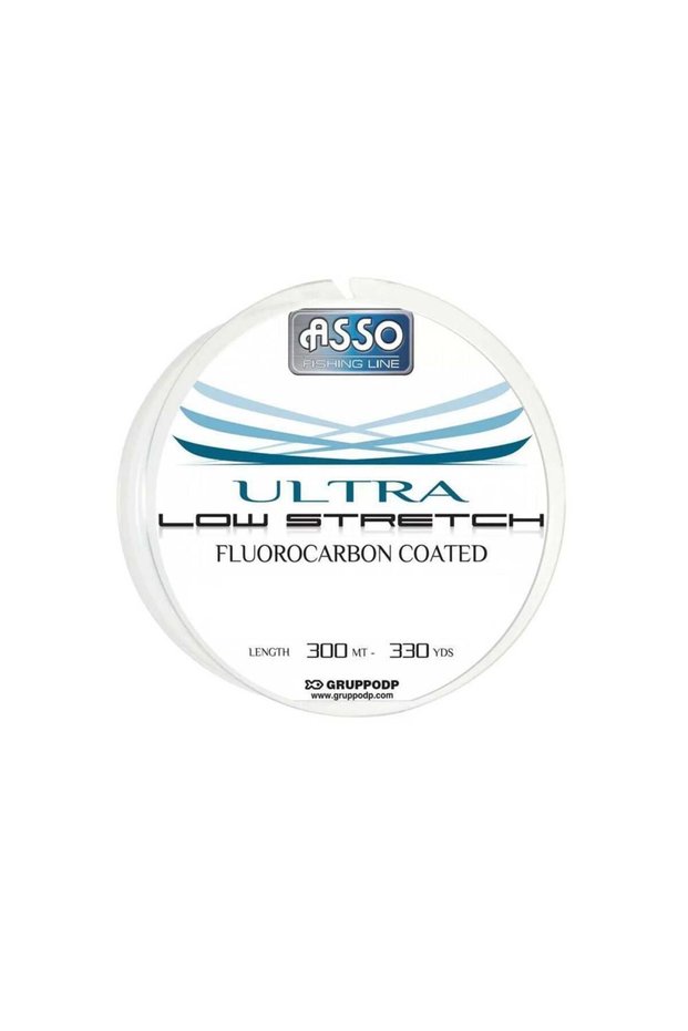 Ultra Low Stretch 100% Fc Coated 0.26mm Fishing Line 300Mt.
