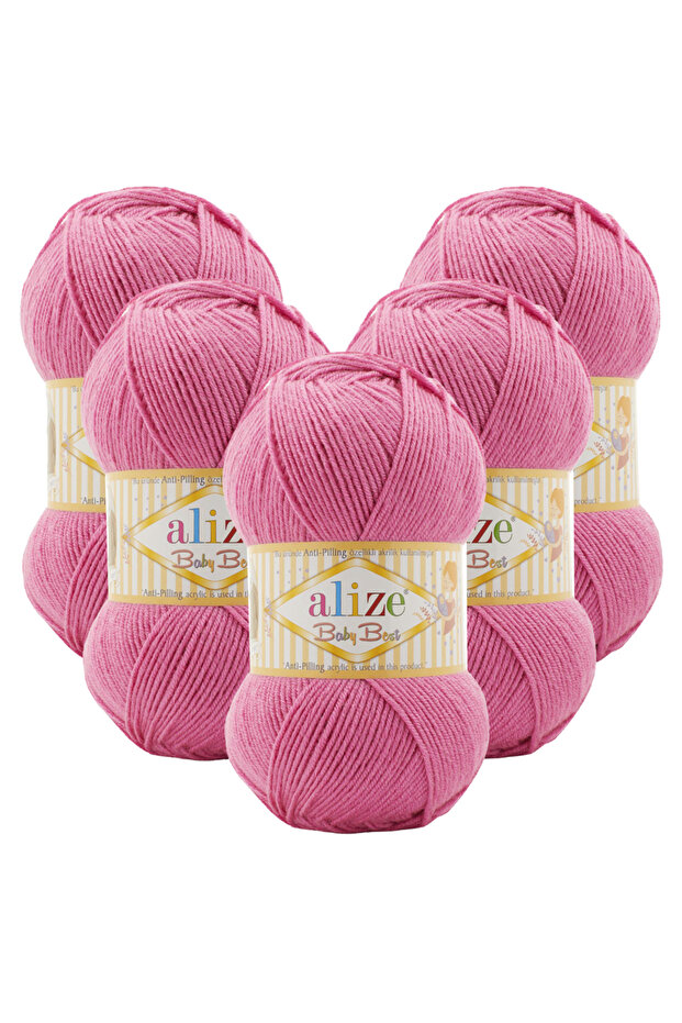 Baby Best 5-Piece 157 Macaron Hand Knitting Yarn