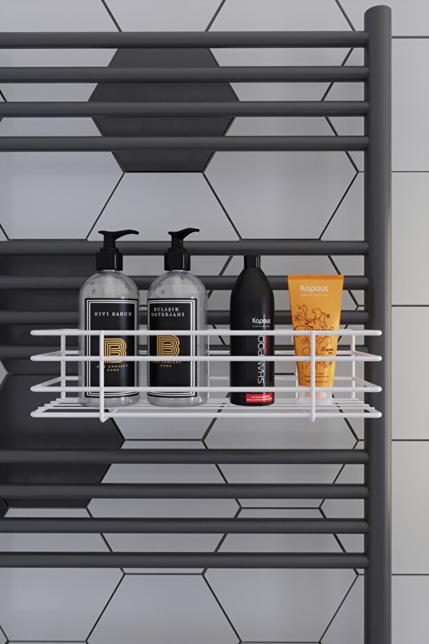 Bathroom Accessory with Tank Makeup Cosmetic Soap Holder Towel Warmer Bathroom Organizer Bathroom Shelf