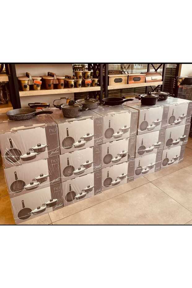 Ozd Paçi 5 Parça Granit Set - 1