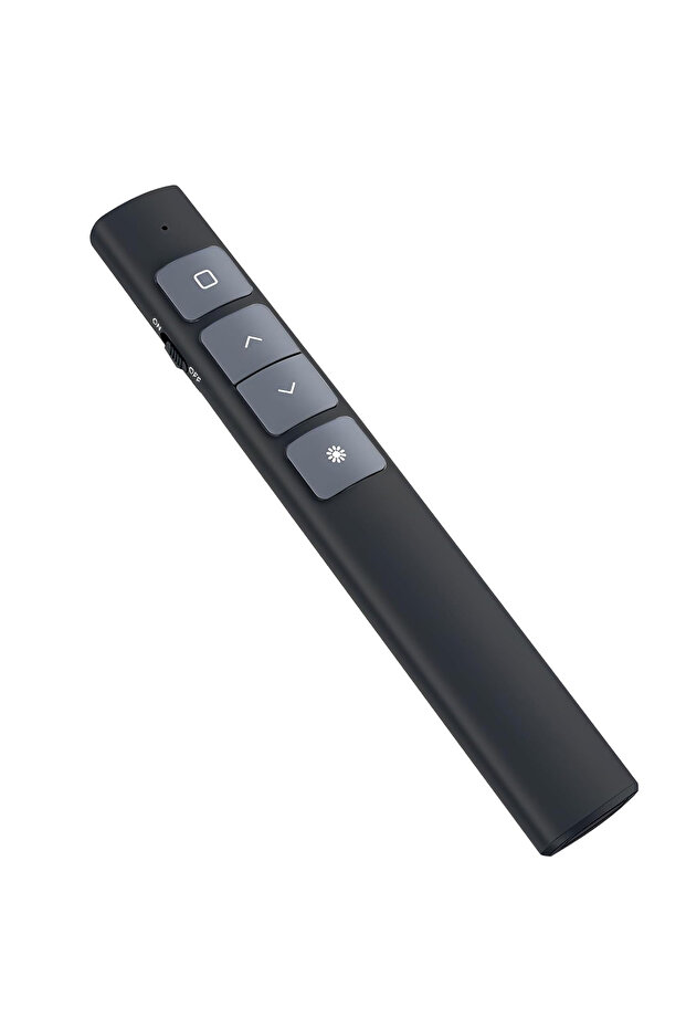 Sunum Kumandası Laser Pointer Kablosuz Lazer Sunum Kalemi Tak Çalıştır Y60 - 1