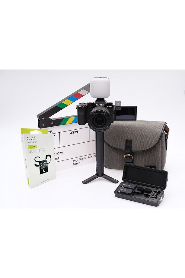 X-S20 Siyah + XF16-80mm Vlogger Hazır Kit - 1