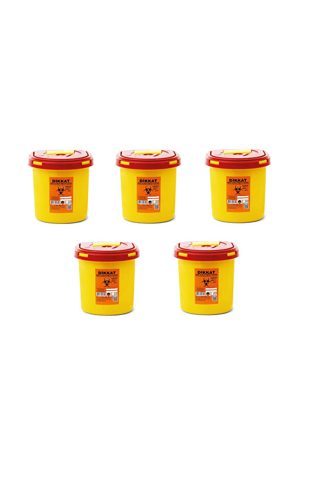 Tıbbi Atık Kutusu 1.3 LT. - 5 Adet - 1
