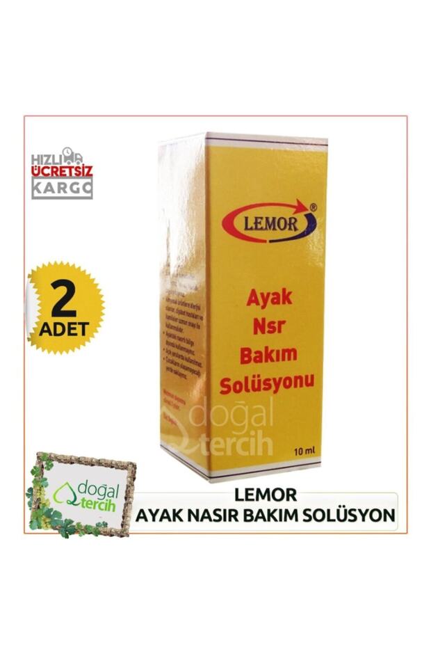 Lemor Ayak Nasır Solüsyonu 2 X 10 Ml - 1