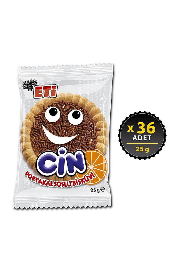Cin Portakallı 25 g x 36 Adet - 1