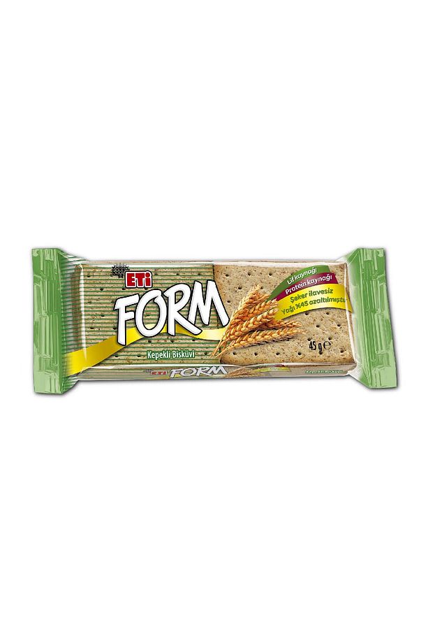 Form Kepekli Bisküvi 45 g x 24 Adet - 4