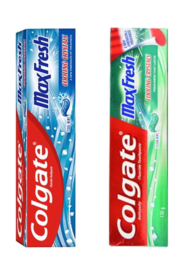 Max Fresh Toothpaste 100 ml Mint + 100 ml Extre Fresh - 1