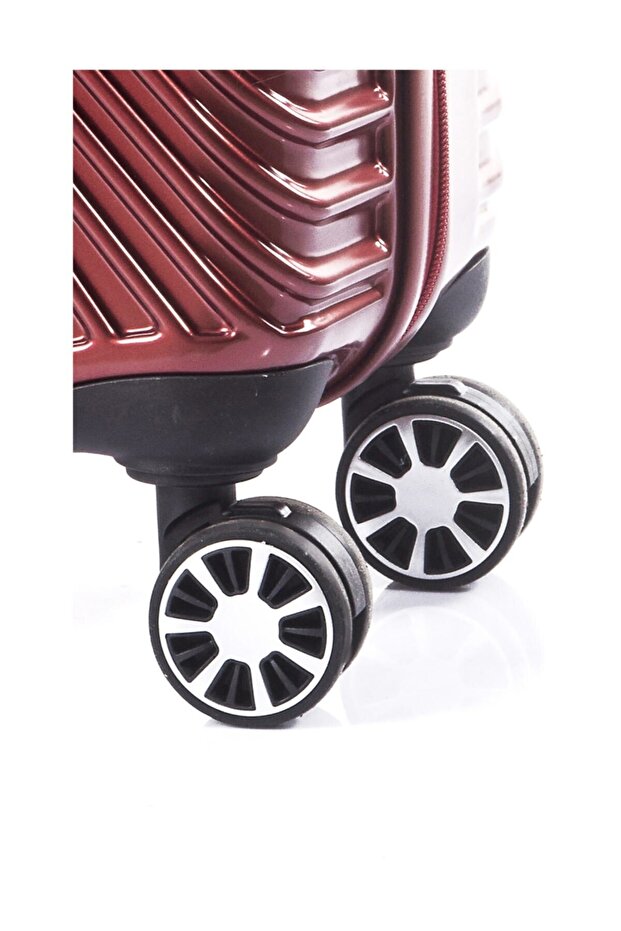 5186 Parlak Polıkarbon Kabin Boy Valiz - 6