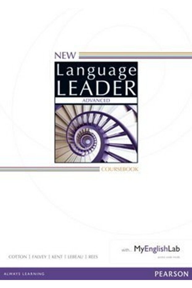 新语言领导者高级教程书,含在线音频、视频和 Myenglishlab