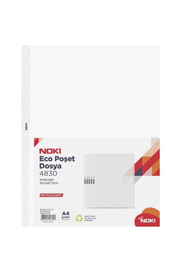 A4 Eco Poşet Dosya 100’lü - 1