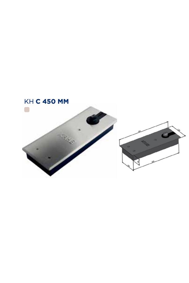 Kahe Yer Hidroliği, Cam Kapı Pombası Sadece Tek Motor Kh C 450 Mm - 1