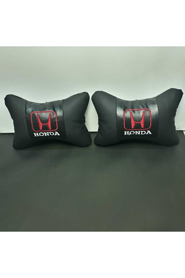 Honda Leather Neck Pillow 2 Pack
