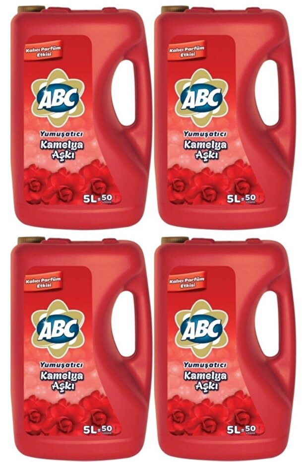 Çamaşır Yumuşatıcısı Kamelya Aşkı 5 lt X 4 Adet - 1