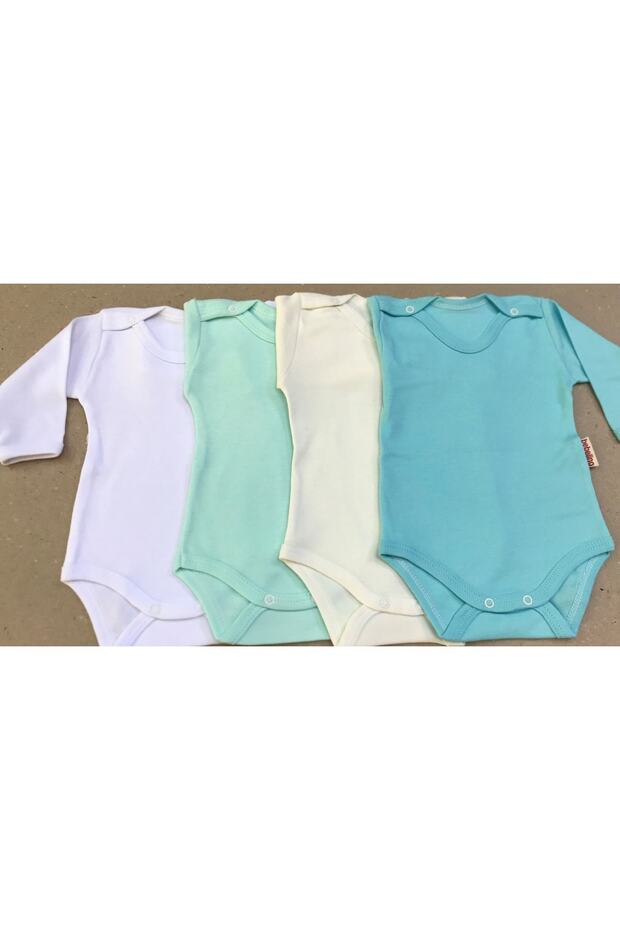 Baby Boy Snap Badi Long Sleeve Pack of 4