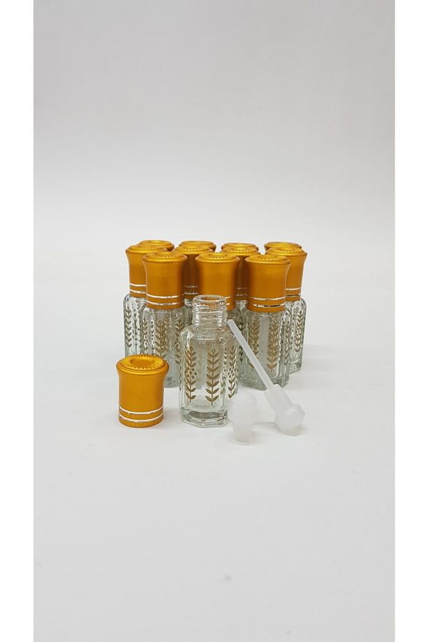 12 Adet Çubuk Ve Bilye Edp 5 ml Boş Esans Şişesi - 3