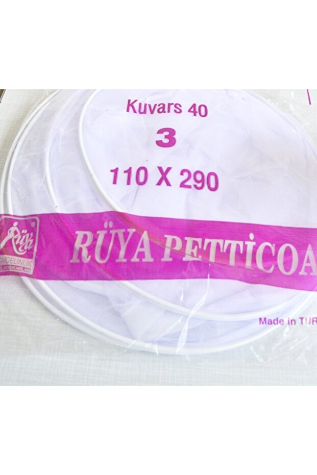 Beyaz Tarlatan 3lü - 3